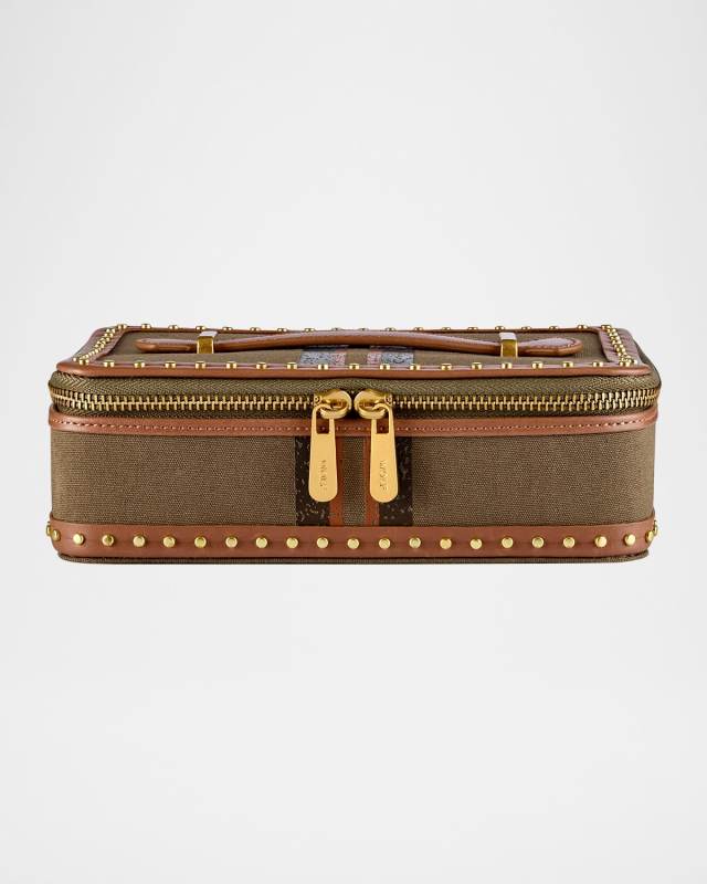 Ida Travel Zip Jewelry Case